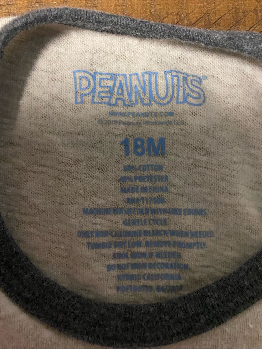 Boys Peanuts Snoopy Tank Top - Picture 3 of 3